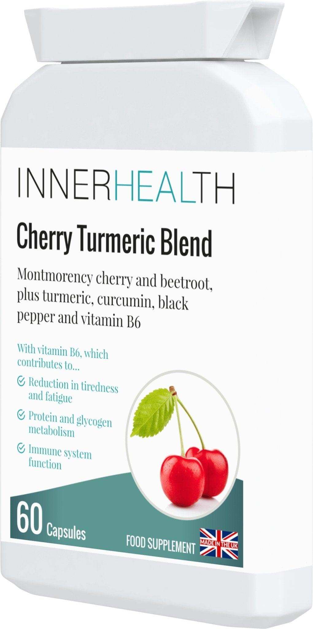 Cherry Turmeric Blend - 60 Capsules - Inner Health Clinic