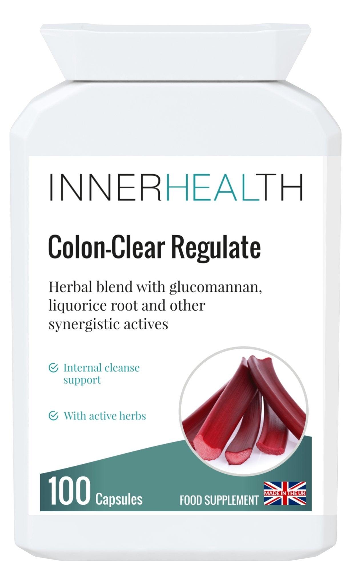 Colon Clear Regulate - 100 Capsules - Inner Health Clinic