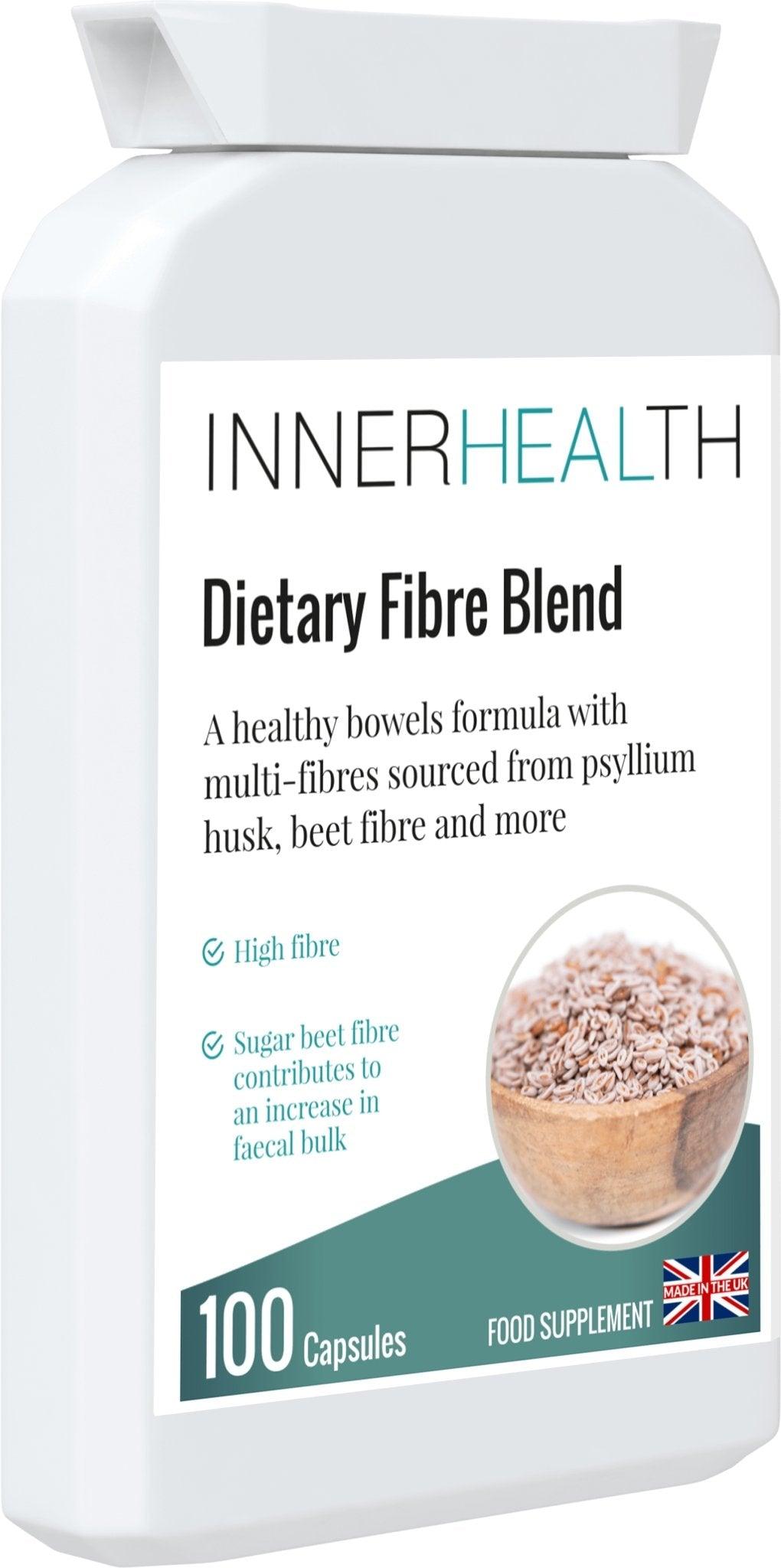 Dietary Fibre Blend - 100 Capsules - Inner Health Clinic