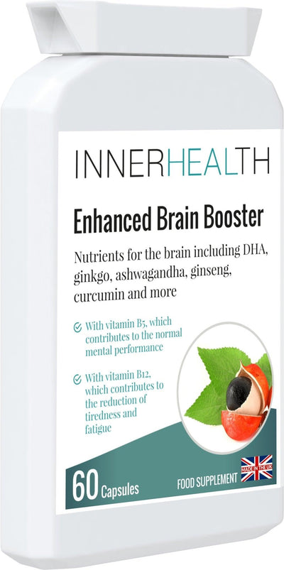 Enhanced Brain Booster - 60 Capsules - Inner Health Clinic