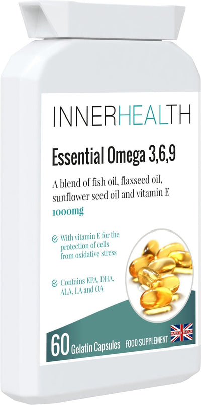 Essential Omega Oils 3,6,9 - 60 Capsules - Inner Health Clinic