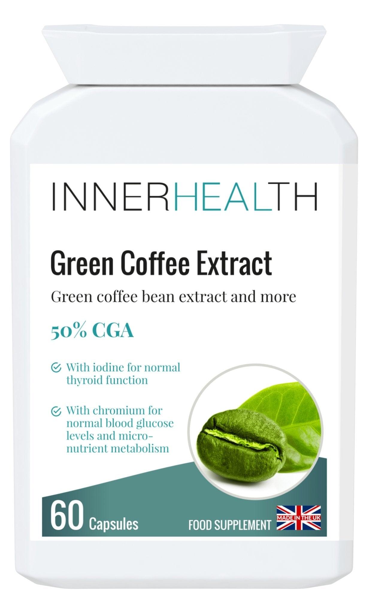 Green Coffee Extract - 60 Capsules - Inner Health Clinic