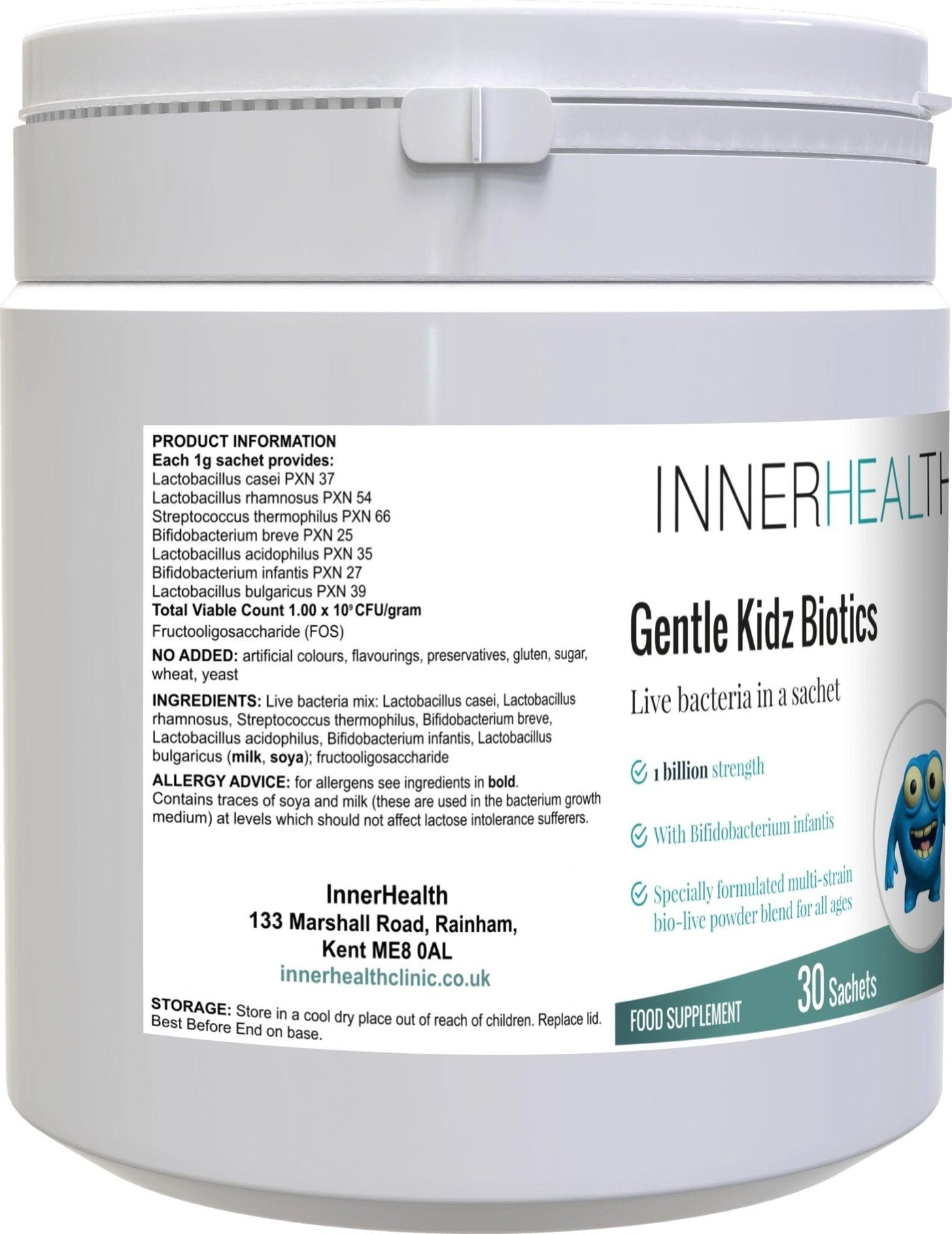Infant Gut Support - 30 x 1g Sachets - Inner Health Clinic
