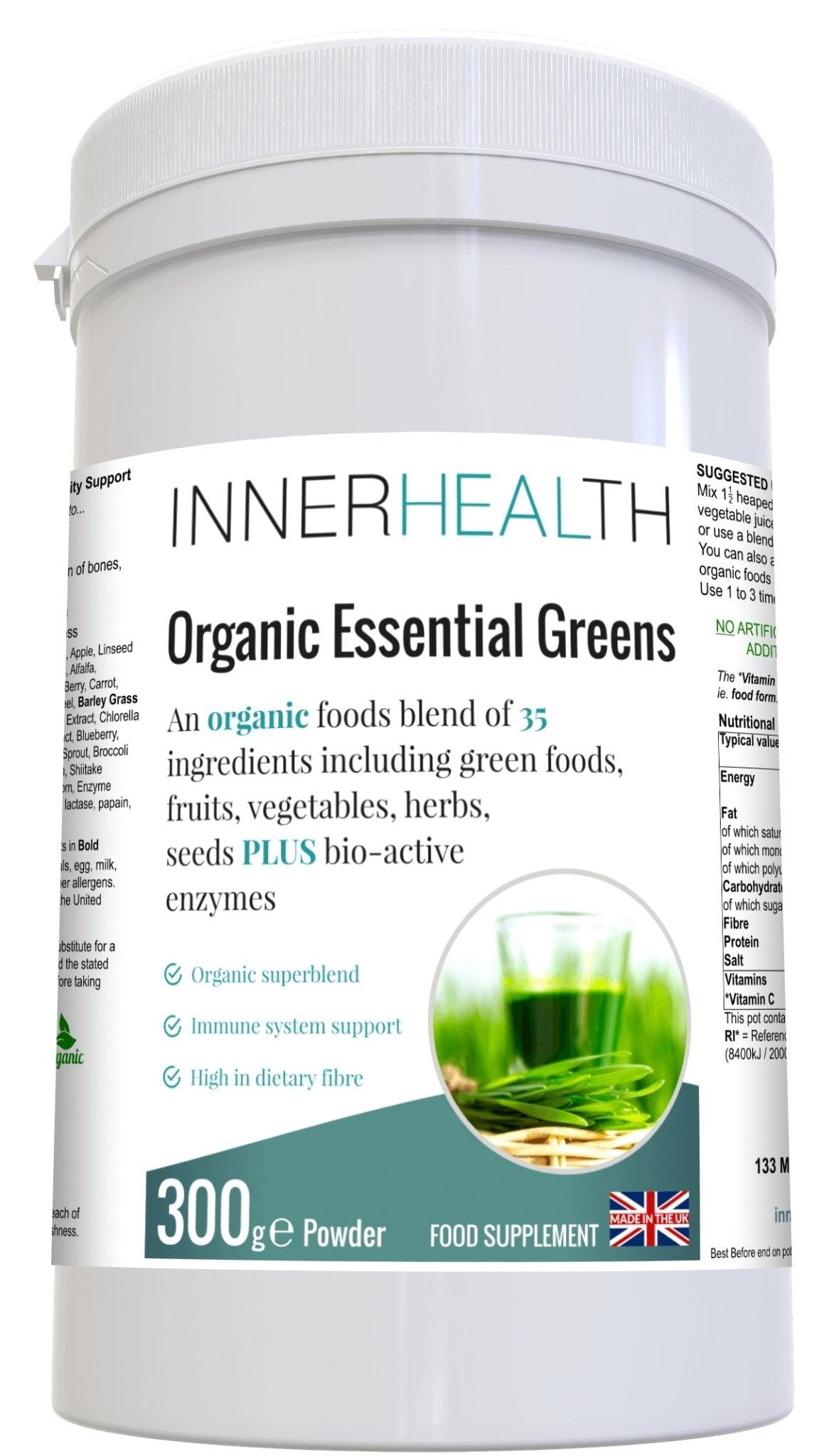 Organic Green Nourish - 300g Powder - Inner Health Clinic