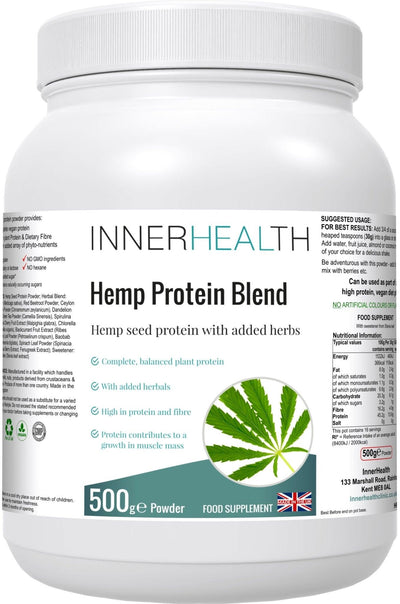 Organic Hemp Protein Blend - Inner Health Clinic