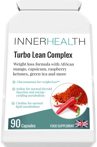 Turbo Lean Complex | Fat Loss Supplement - 90 Capsules - Inner Health Clinic