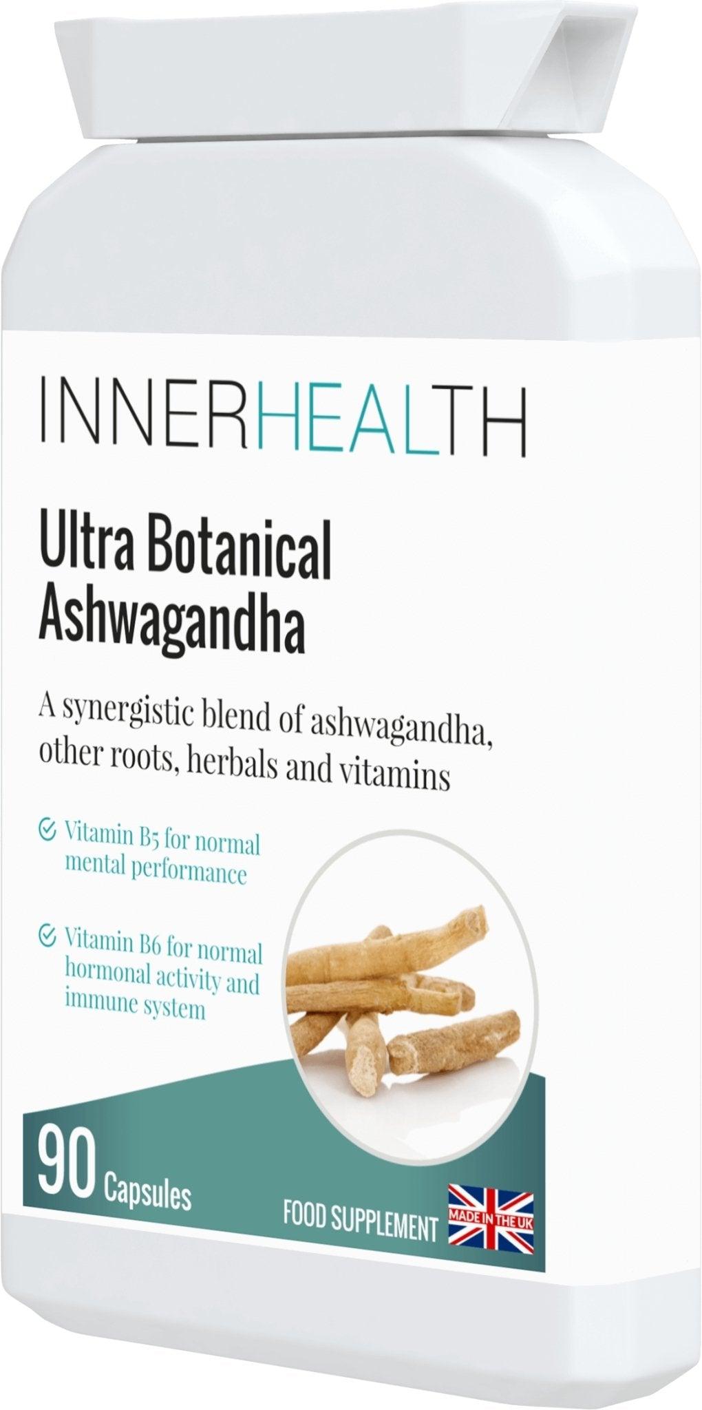 Ultra Botanical Ashwagandha - 90 Capsules - Inner Health Clinic