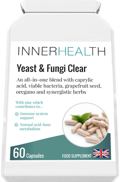 Yeast & Fungi (Candida) Clear - 60 Capsules - Inner Health Clinic